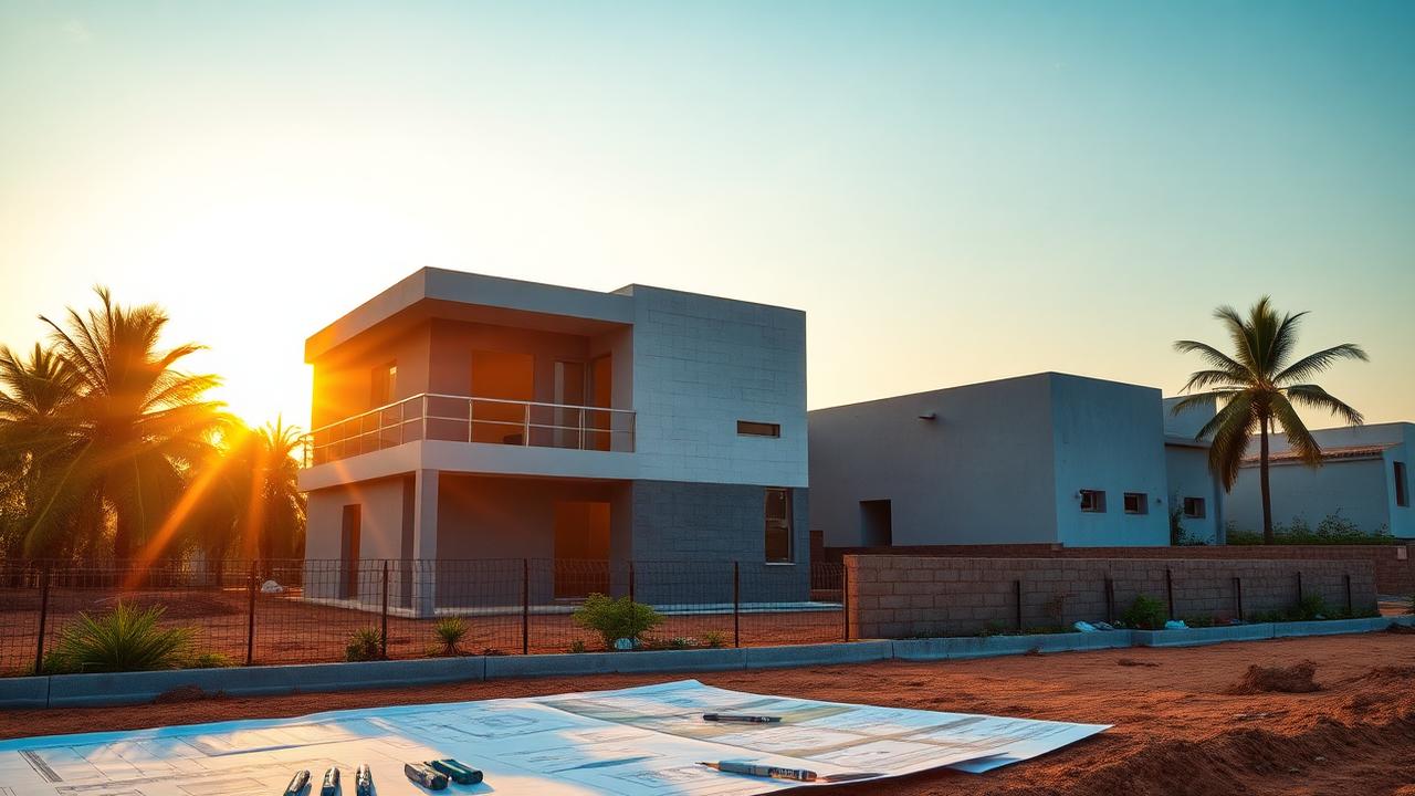 Combien coûte la construction d'une maison à Dakar en 2026 ? Guide complet des prix au m²