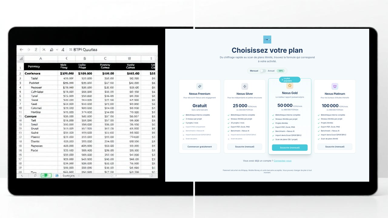 Excel vs logiciel de devis BTP : le vrai comparatif pour les PME sénégalaises (2026)