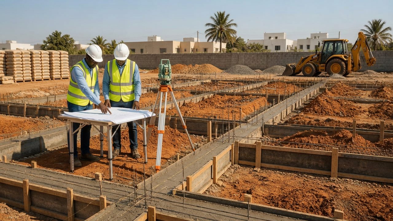 Prix des fondations d'une maison de 150 m² au Sénégal