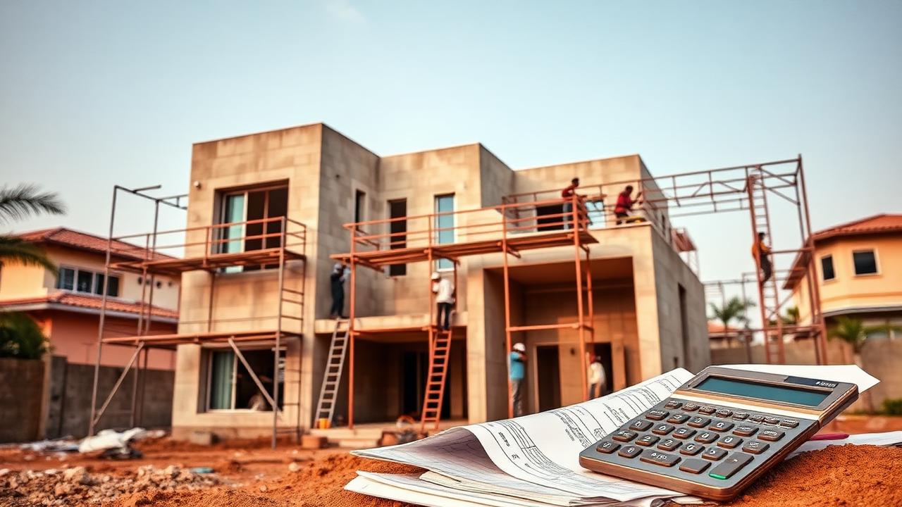 Devis construction maison au Sénégal : prix au m² et exemple chiffré (2026)