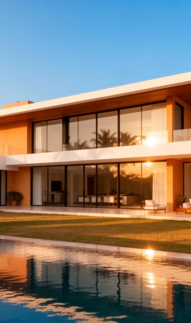 Villa contemporaine au Sénégal : styles, coûts et plans-type en 2026